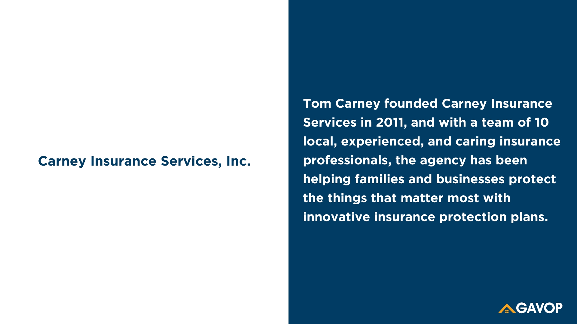 Carney Insurance Services, Inc.